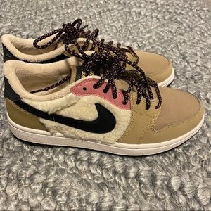 Nike Air Jordan 1 Retro Low OG Utility Pack RARE 8.5 Parachute Beige